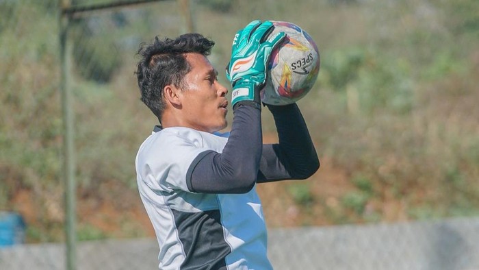 Kiper PSIS, Syahrul Trisna berpotensi jalani debut saat melawan Dewa United.