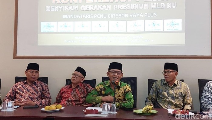 Konferensi Pers di Sekretariat PCNU Kabupaten Cirebon