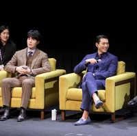 Film Harbin yang dibintangi Hyun Bin dan Lee Dong Wook diangkat dari kisah nyata. Berlatar tahun 1909, film tersebut mengisahkan tentang aktivis kemerdekaan Korea Ahn Jung-geun yang memimpin serangan terhadap pasukan Jepang di Harbin, Tiongkok. Foto: Getty Images/Brian de Rivera Simon