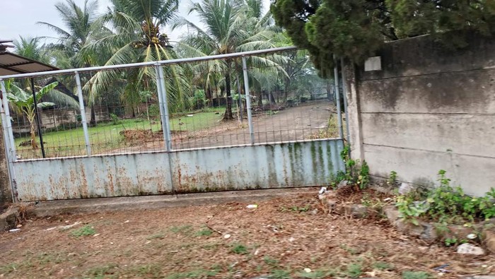 Lokasi tanah milik Alm Bajumi yang diserobot.