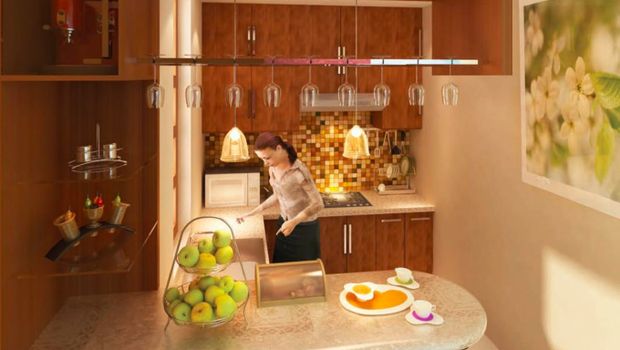 Minibar Dapur Kecil