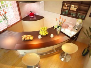 5 Contoh Minibar di Dapur Kecil yang Aesthetic untuk Memaksimalkan Ruang