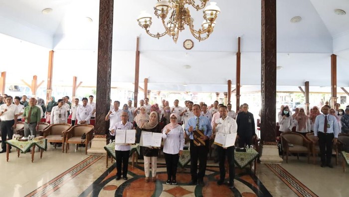 Mou Pemkab Blitar dengan untuk pelayanan kependudukan