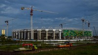 Penyelenggara juga terus memantau pembangunan dan renovasi arena PON di kabupaten dan kota di luar Kota Medan dan Deli Serdang agar segera rampung sehingga dapat digunakan para atlet yang akan berlaga.