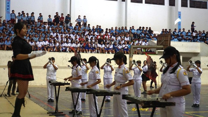 Pembukaan FOP 2024 di Gor Bhuana Patra, Singaraja, Buleleng, Rabu (11/9/2024). (Dok. Pemkab Buleleng)