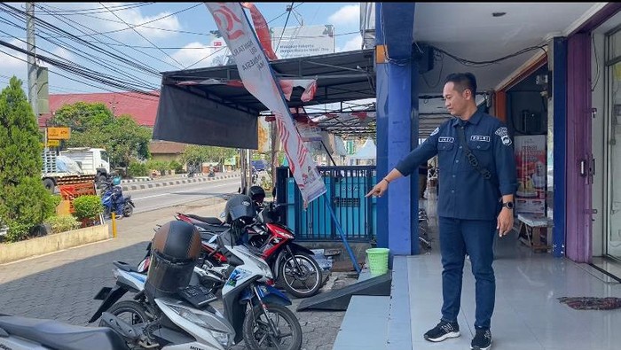 Lokasi kejadian pencurian motor di Ungaran, Semarang, Rabu (11/9/2024).