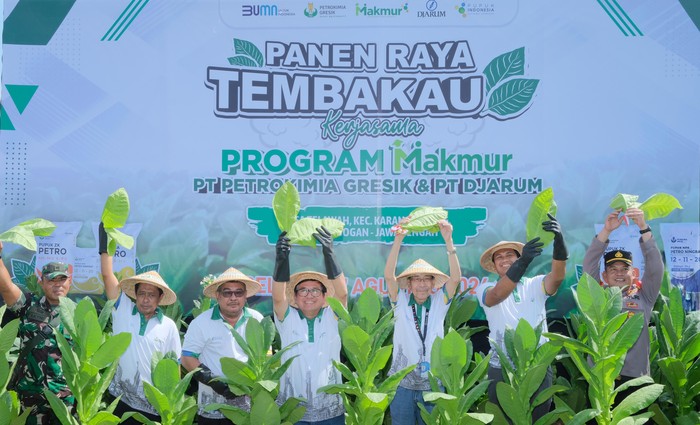 Petrokimia Gresik-Djarum Sukses Genjot Hasil Panen Tembakau di Grobogan