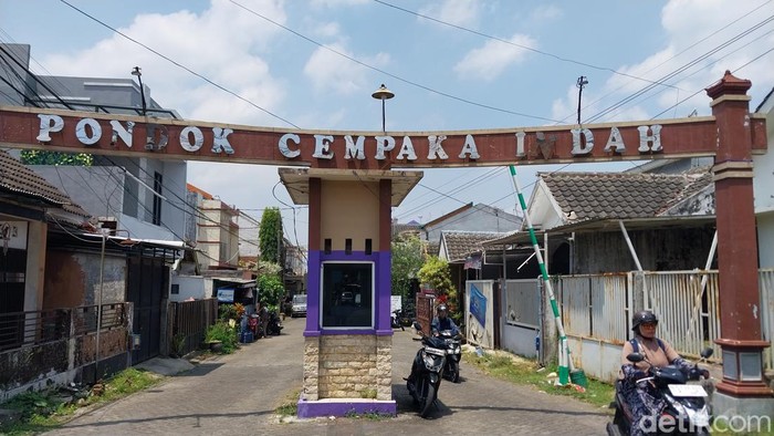 Pondok Cempaka Indah Kota Malang, tempat ditemukannya belasan kucing mati massal diduga diracun.