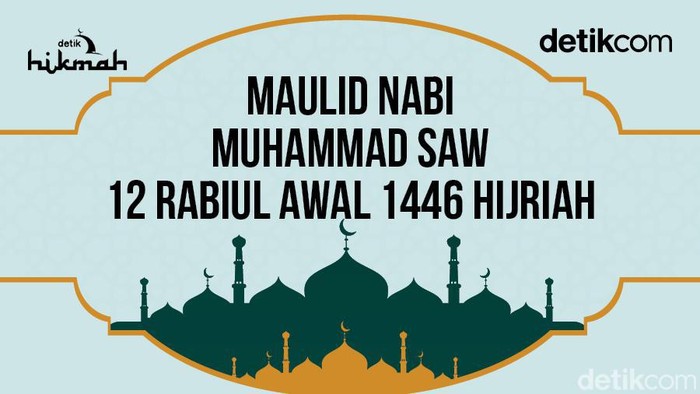 Poster ucapan Maulid Nabi Muhammad SAW