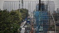 Lokasi pekerjaan (pembangunan jalan tol) berada di Jalan RE Martadinata dan Jalan Lodan Raya mulai dari simpang Jalan RE Martadinata-Jalan Sunter Permai Raya (perlintasan sebidang rel kereta api) sampai dengan Jalan Lodan Raya, depan Universitas Bunda Mulia.