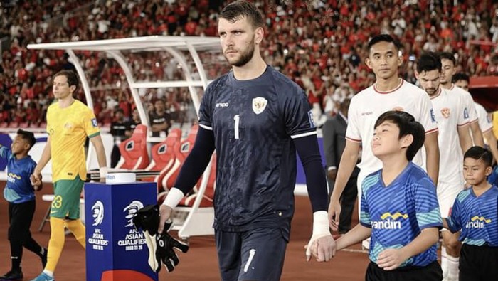 Potret Kulineran Maarten Paes, Kiper Timnas Indonesia yang Jadi Sorotan
