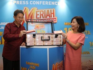 Program Meriah Bareng Mega Lanjut, Uang Tunai Rp 1 M Menanti Nasabah