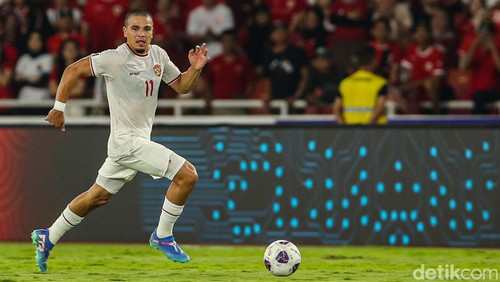 Ragnar Oratmangoen bermain dalam laga Indonesia vs Australia Grup C Kualifikasi Piala Dunia 2026 di Stadion Utama Gelora Bung Karno (SUGBK), Jakarta, Selasa (10/9/2024).