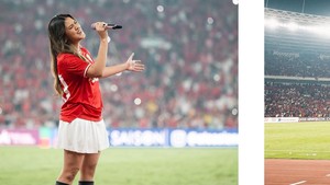 Ini bukan kali pertama Raisa bernyanyi di GBK, karena sebelumnya ia juga pernah menggelar konser di stadion tersebut. Foto: Instagram Raisa