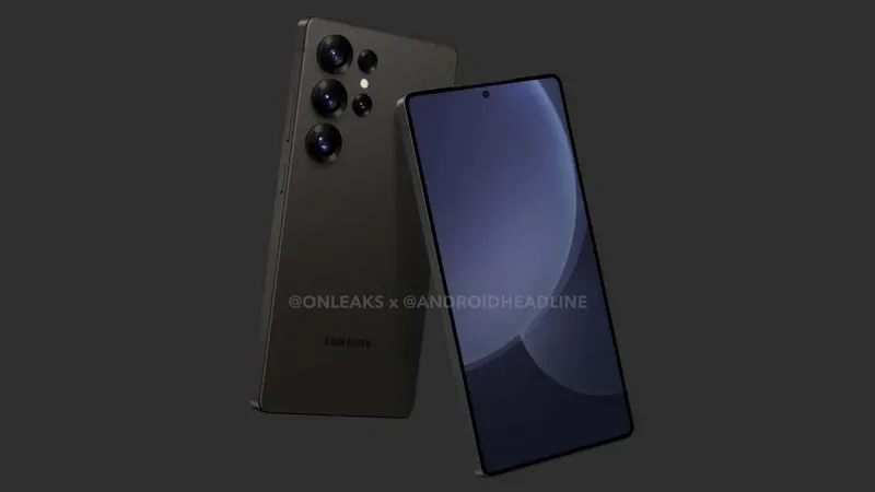 Render Samsung Galaxy S25 Ultra