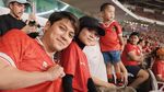 Azizah Salsha, Raisa, dan Deretan Selebritas Semringah Dukung Timnas di GBK