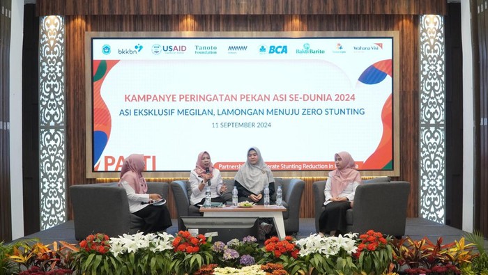 Talkshow peringatan pekan ASI sedunia di Lamongan