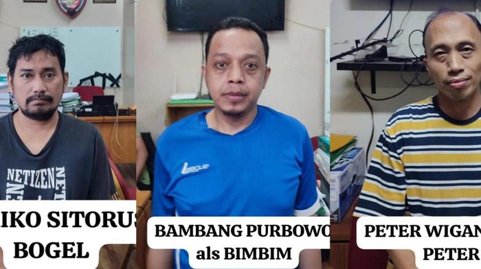 Tampang pencuri dan penadah iPhone milik pemain Timnas Indonesia Dimas Drajad.