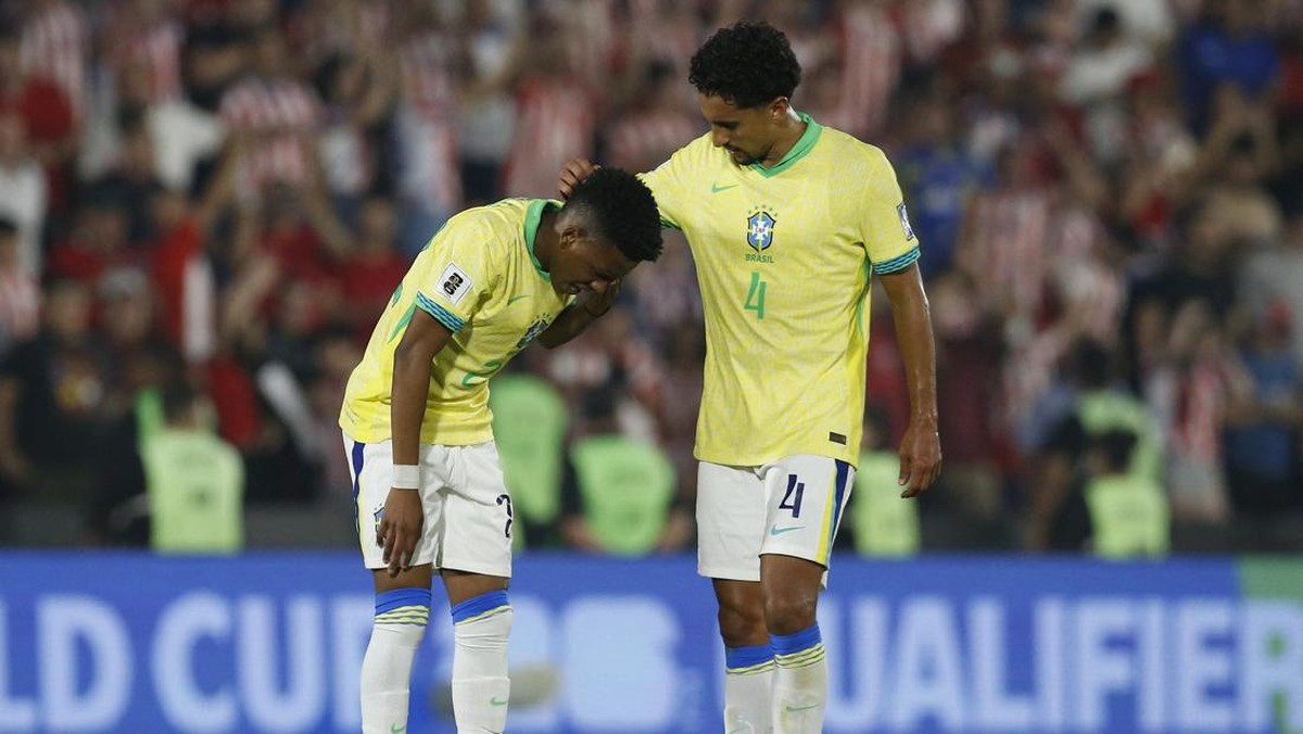 Timnas Brasil lagi tidak percaya diri (REUTERS/Cesar Olmedo)