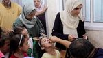 Vaksinasi Polio Anak Gaza Digeber di Tengah Perang Israel-Hamas