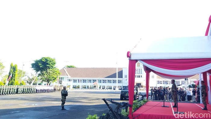 Wakasad memimpin upacara penetapan komponen cadangan (Komcad) Matra Darat
