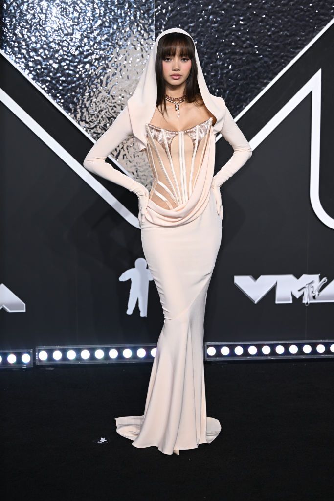 2170715840 Lisa from the band Blackpink in the press room at the MTV Video Music Awards 2024 held at the UBS Arena in New York. Picture date: Wednesday September 11, 2024. (Photo by Doug Peters/PA Images via Getty Images)