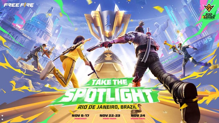 Garena resmi mengungkapkan jadwal Free Fire World Series (FFWS) Global Finals 2024. Turnamen Free Fire terbesar ini akan diselenggarakan pada 8 November 2024.