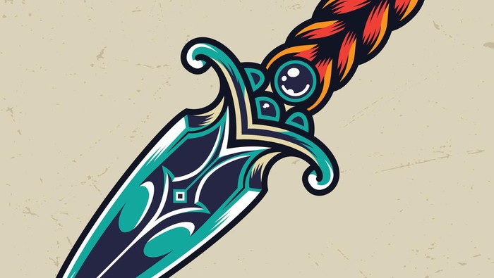 Ilustrasi tombak
