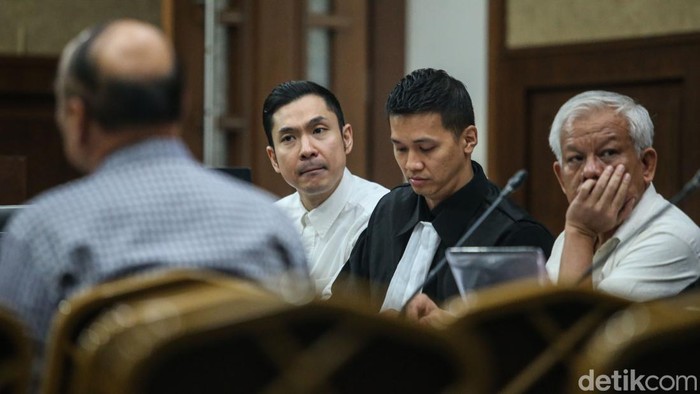 Harvey Moeis saat menghadiri sidang di Pengadilan Tindak Pidana Korupsi (Tipikor), Jakarta, Kamis (12/9/2024).