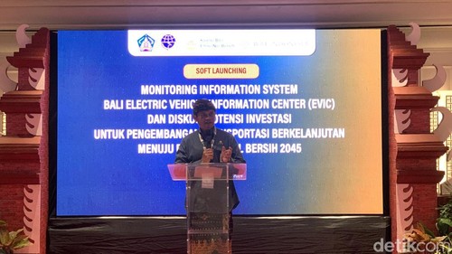 Kepala Dishub Bali I Gde Wayan Samsi Gunarta saat diwawancarai di Badung, Kamis (12/9/2024).