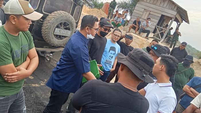 Konflik lahan di Muratara antara dua PT resahkan warga.