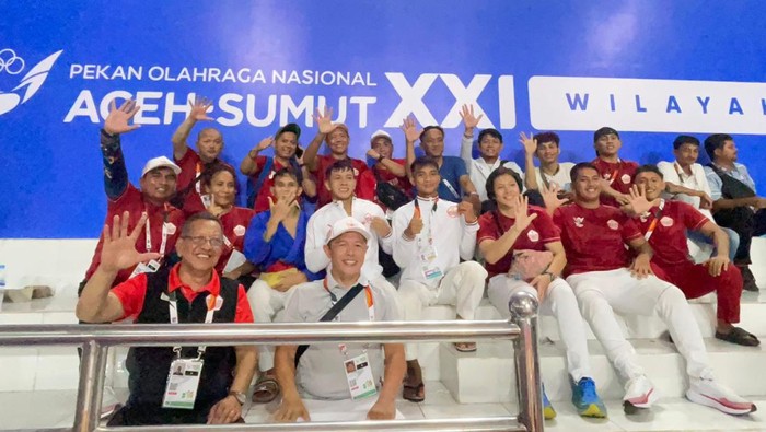 Tim Kurash Jakarta meraih hasil sip di Pekan Olahraga Nasional (PON) XXI/2024 Aceh-Sumut. 3 medali emas dan 1 perak dari nomor Combat sukses direbut.