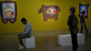 Beberapa lukisan karya Victor Brauner.