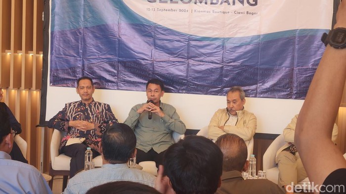 Nawawi dalam acara diskusi di kawasan Ciawi, Bogor, Kamis (12/9/2024).