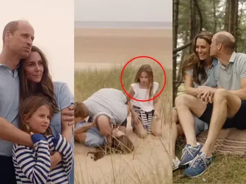 Pangeran Wlliam, Kate Middleton dan Putri Charlotte