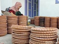 Geliat Bisnis Cobek Kota Pasuruan Raup Cuan Jutaan Jelang Maulid Nabi