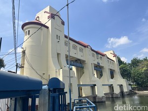 Pintu Air Kali Jagir Surabaya Ternyata Tak Pernah Jadi Lokasi Perang