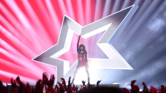 Lisa at the 2024 MTV Video Music Awards held at UBS Arena on September 11, 2024 in Elmont, New York. (Photo by Christopher Polk/Billboard via Getty Images)