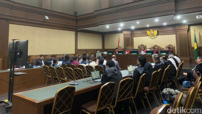 Sidang korupsi timah di Pengadilan Tipikor Jakarta, Kamis (12/9/2024). (Mulia/detikcom)