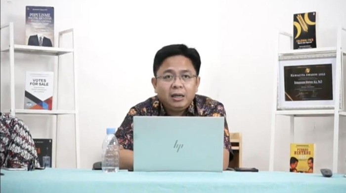 Tangkapan layar video zoom