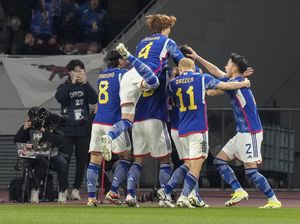 Baru 3 Laga, Jepang Ingin Cepat-cepat Amankan Tiket Piala Dunia 2026
