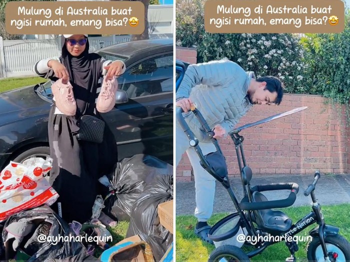 Wanita yang bernama Nurhidayah ini mengunggah video ketika sedang memulung di Australia untuk mengisi perabotan rumahnya. Ia mendapatkan sofa, kursi, kulkas hingga laptop. Postingan tersebut langsung viral di TikTok.
