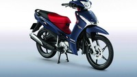 Selanjutnya ada versi velg racing dengan pilihan warna hijau dan biru yang  dibanderol 46.900 baht setara Rp 21,4 juta. Sementara versi tertingginya dengan fitur UBS, warna abu-abu dan hitam, dibanderol 48.700 baht atau setara Rp 22,2 juta. Foto: Greatbiker