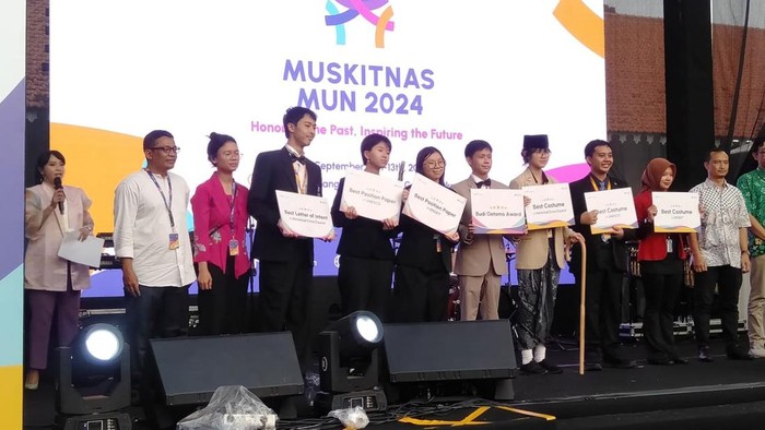 Acara penutupan Muskitnas MUN 2024 di Museum Kebangkitan Nasional