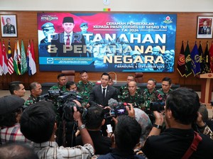 AHY Beri Ceramah Pembekalan ke Calon Jenderal di Sesko TNI soal Pertanahan