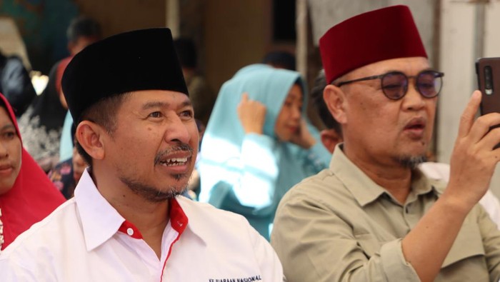 Bakal Calon Wali Kota dan Wakil Wali Kota Batam, Nuryanto-Hardi Selamat Hood. (Alamudin Hamapu/detikSumut)