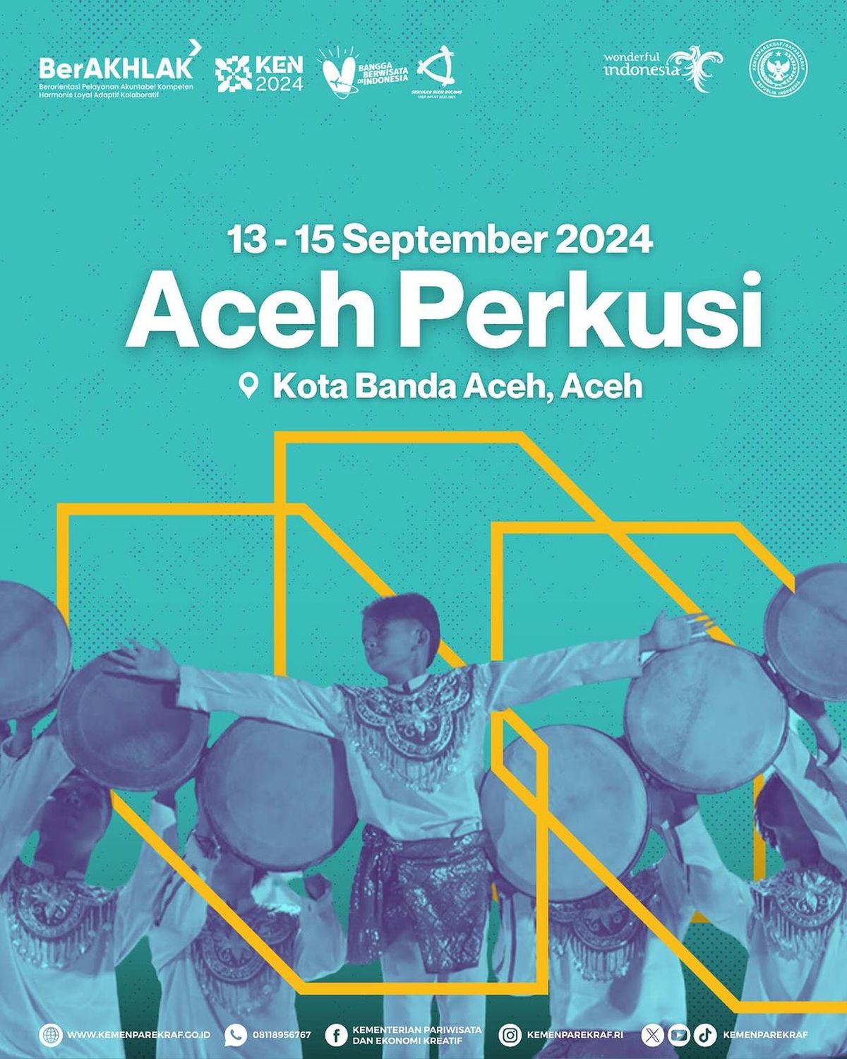 Aceh Gelar Festival Perkusi, Bertabur Seniman Legend