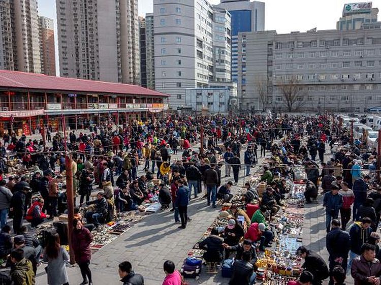 Geliat Pasar Antik Terbesar di Beijing