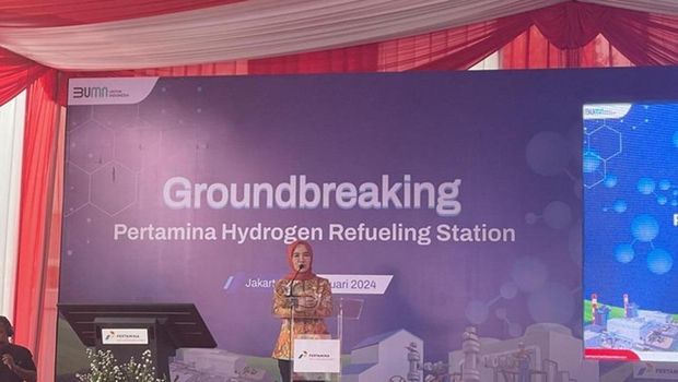 Groundbreaking Pertamina Hydrogen Refuelling Station