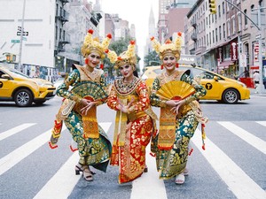 Kelompok Tari Kembalikan Baliku Harumkan Budaya Indonesia di New York
